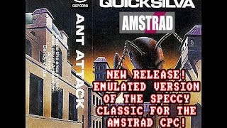 [AMSTRAD CPC] Ant Attack - Longplay & Review! (Spectrum classic emulated on the CPC!!)