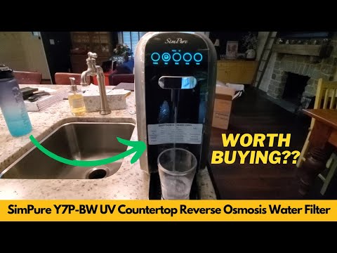 SimPure Y7P BW UV Countertop Reverse Osmosis Water Filter, NSF ANSI 58 Certified - Worth Buying?