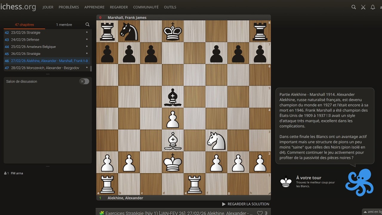 Video de présentation des exercices