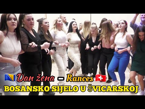 Kolo i pjesme za sve Podrinjce - Edo i Sateliti Drine - Bosansko sijelo u Švicarskoj Rances 🇨🇭