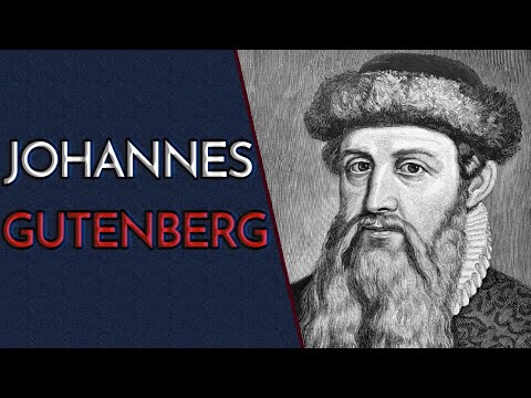 C'est QUI JOHANNES GUTENBERG ? (branchez votre imprimante)