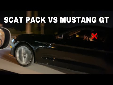 Scat Pack Charger 392 vs Mustang GT 5.0