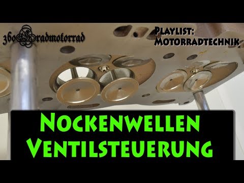 360GradMotorrad - Nockenwellen, Ventilsteuerung