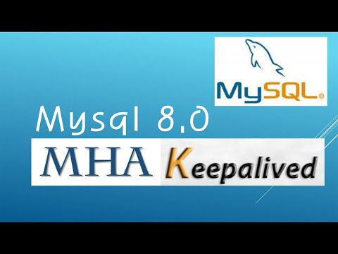 #4. how to install mysql 8.0 + mha + keepalived ( load balance ) , show client ip
