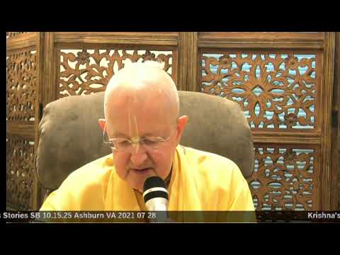 Krishna's Stories SB 10.15.25 Ashburn VA 2021 07 28 - Part 1