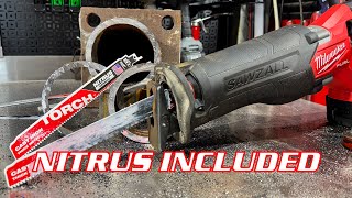 Will It Survive? Milwaukee’s TOUGHEST Reciprocating Saw Blade - TORCH Nitrus Carbide