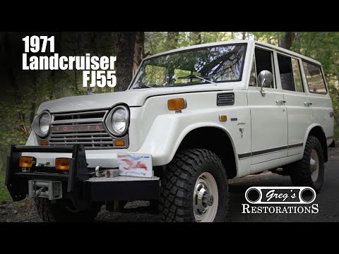 One of a kind 1971 Toyota Landcruiser FJ55