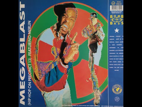 Bomb The Bass Featuring Merlin - Megablast (MAXI 12") (1988)