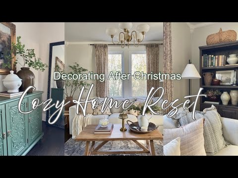 Thrift With Me for Cottage Decor + Post Christmas Home Reset | Making My Home Cozy For Winter