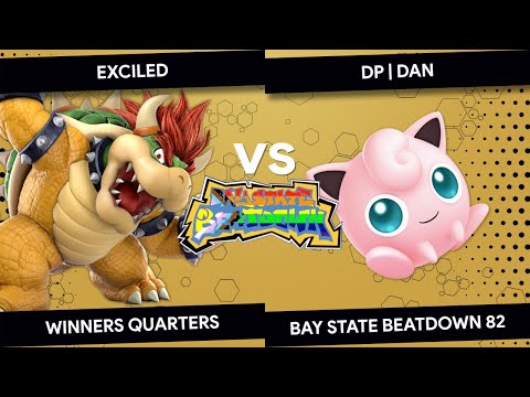 Bay State Beatdown 82 - Exciled (Bowser) vs DP | Dan (Jigglypuff) - Winners Quarters