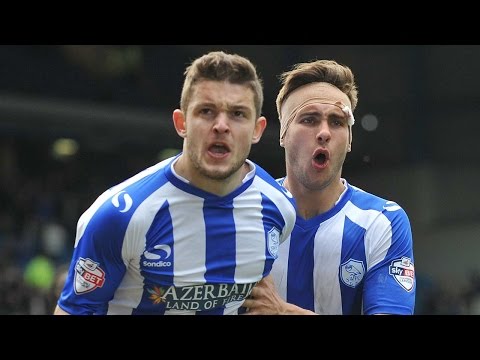 Sergiu Bus scores his first Sheffield Wednesday goal