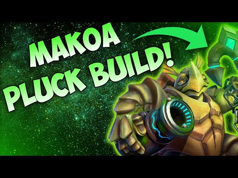 MAKOA BURST PLUCK BUILD! | Paladins Tips