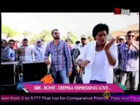 Deepika Padukone punches Shahrukh Khan on the last day of 'Chennai Express' shoot