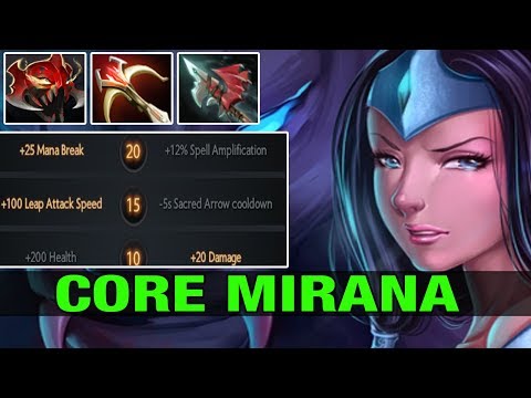 SingSing Plays Core Mirana With Daedalus, Madness and Hurricane Pike - Dota 2