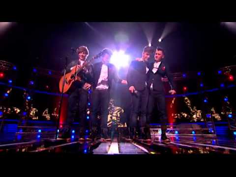 Union J sings Coldplay's Fix You - Live Week 6 - The X Factor UK 2012.