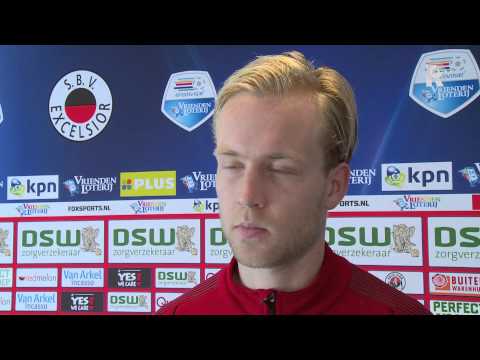 Daan Bovenberg in gesprek met verslaggever Frank Stout