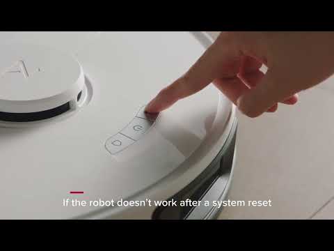 Roborock S7 Max Ultra - Resetting the Robot.
