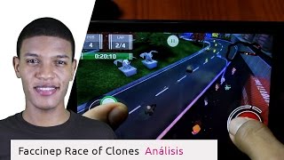 preview picture of video 'Juego de carreras 3D en Android muy bueno, Faccinep Race Of Clones - AndroidGameplay y análisis'