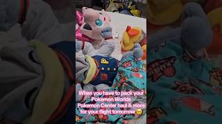 POKEMON WORLDS 2025 HAUL WON'T FIT #shorts #pokemon #pokemonworlds
