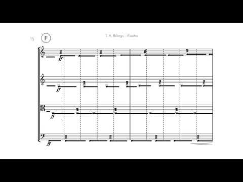 Thomas Adam Billings - Aleutia (2024) - Score Follow