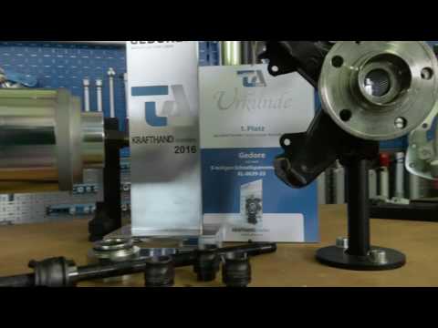 KRAFTHAND-Technologie-Award 2016: Pokalübergabe an Gedore Automotive