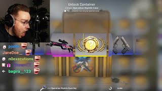 Download the video "ohnepixel gets insanely lucky opening viewer's cases"