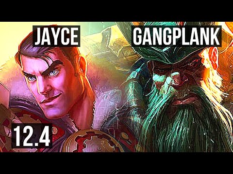 JAYCE vs GANGPLANK (TOP) (DEFEAT) | 12 solo kills, 2.1M mastery, 500+ games | EUW Diamond | 12.4
