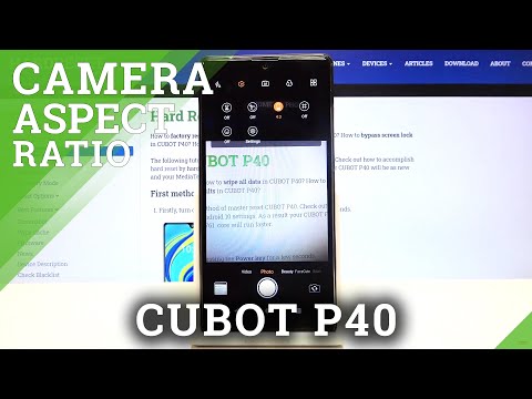 How to Change Aspect Ratio on CUBOT P40 – Personalize Image Dimensions