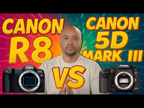 Miniatura del video: Canon 5D Mark III vs Canon R8 – ¿Full Frame clásico o mirrorless moderno?