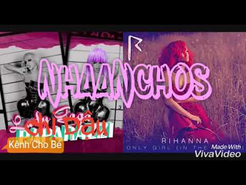 Lady Gaga vs. Rihanna - Only Paparazzi Girl (In The World) (Mashup)