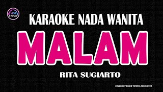 Download lagu Malam - Karaoke Nada Wanita (Rita Sugiarto) mp3