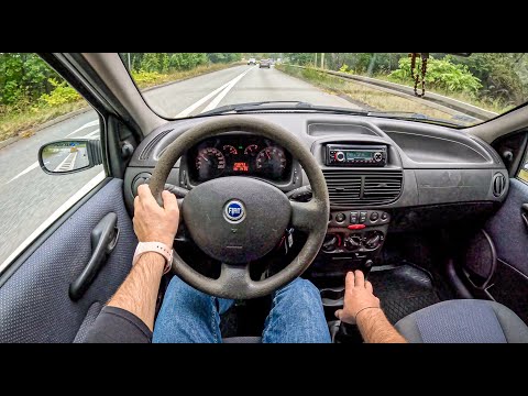 2004 Fiat Punto II [1.2 I 60HP]|0-100| POV Test Drive #2182 Joe Black