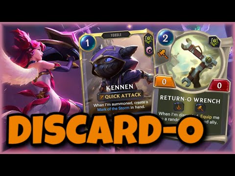 The New Equipment is Perfect for Discard Decks! | Legends of Runeterra