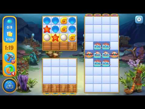 Fishdom level 493 Gameplay (iOS Android)
