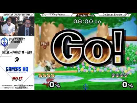 Wreck the Halls [12/20/15] - Pools: ME | Goldman Snacks (Fox) vs. King Fedora (Marth)