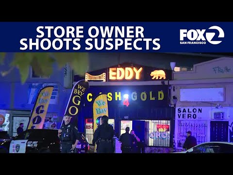 Oakland shop owner opens fire on robbery suspects, killing 2, police union says