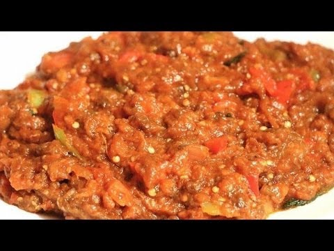 Berenjenas Guisadas - Estilo Dominicano