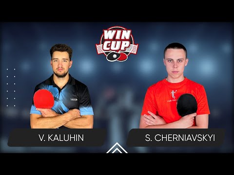 13:15 Vladyslav Kaluhin - Serhii Cherniavskyi West 2 WIN CUP 28.12.2023 | TABLE TENNIS WINCUP