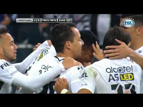 Melhores Momentos | CORINTHIANS 2x0 Ponte Preta | Brasileirão 12° Rodada(08/07/2017)
