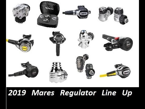 2019 Mares Regulator Line Up