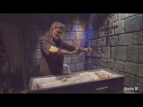 [4K]  Universal Monsters Haunted House Maze - Highlights - Halloween Horro Nights 2018
