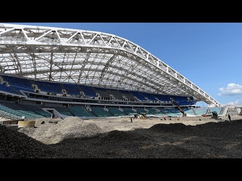 В Сочи перед ЧМ-2018 обновляют олимпийск