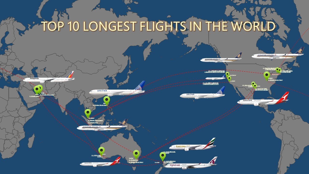 What is the longest flight in North America?