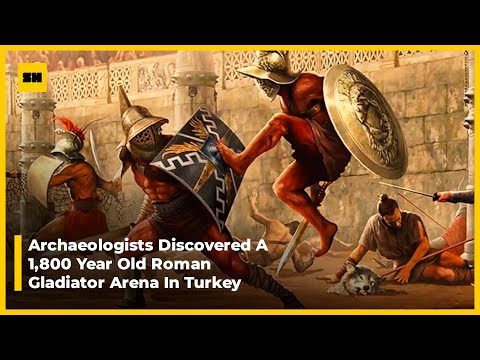 Archaeologists Discovered A 1,800-Year-Old Roman Gladiator Arena In Turkey | Super Hype