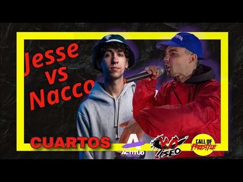 NACCO vs JESSE: CUARTOS | REGIONAL ACTITUD FREESTYLE | Rango 2 🇦🇷 | Koliseo FT Call Of Freestyle