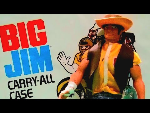 Big Jim Action Figure and Carrying Case @oldtoynewjoy