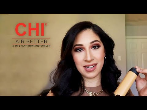 Voluminous And Bouncy Curls With CHI Air Setter 2-in-1...