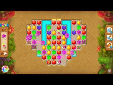 Gardenscapes 869 Level - 18 moves - NO BooSTERS