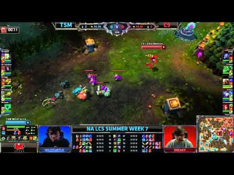 Team Solomid (TSM) vs Cloud 9 (C9) || NA LCS Summer split 2013 W7D2 || Full Game HD