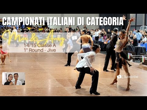 CAMPIONATI ITALIANI DI CATEGORIA FIDS 2023 - 14/15 anni - Classe A - 1° Turno - Jive